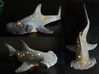 Ceramic Handmade Hammerhead Shark Night Light