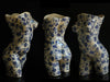 Hand-Painted Ceramic Female Body Vase