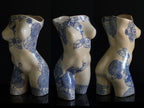 Hand-Painted Ceramic Female Body Vase