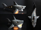 Handmade Great White Shark Lamp