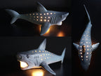 Handmade Great White Shark Lamp