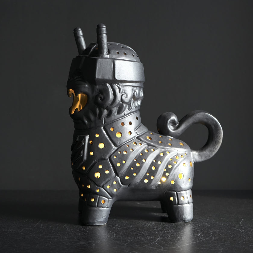 Lembyk FPV Ceramic Night Light | Handmade Ukrainian Folk-Inspired Night Light