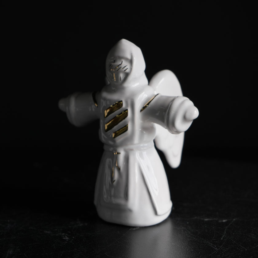 Ceramic Motanka Angel | Symbolic Ukrainian Ceramic Sculpture