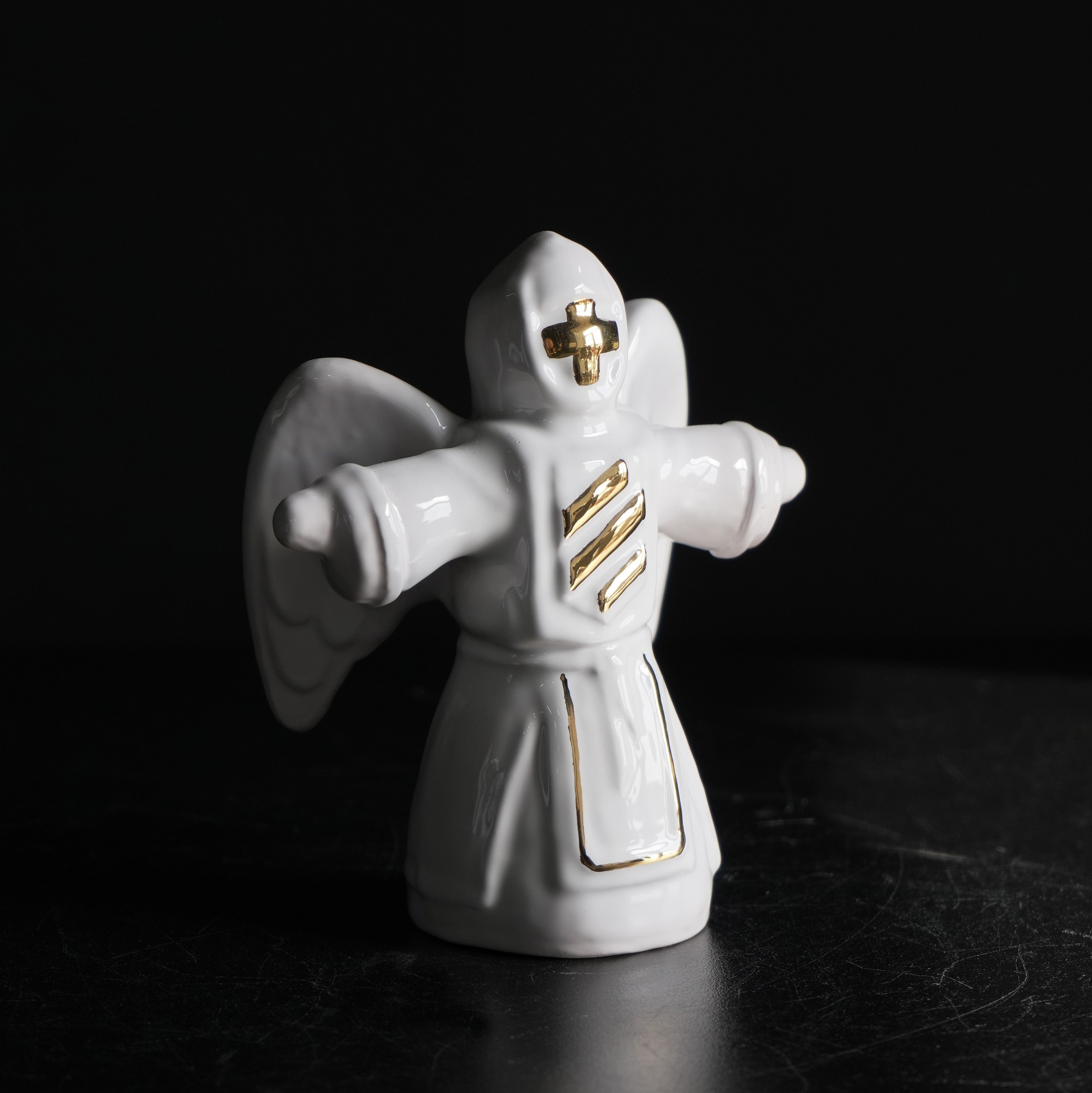 Ceramic Motanka Angel | Symbolic Ukrainian Ceramic Sculpture