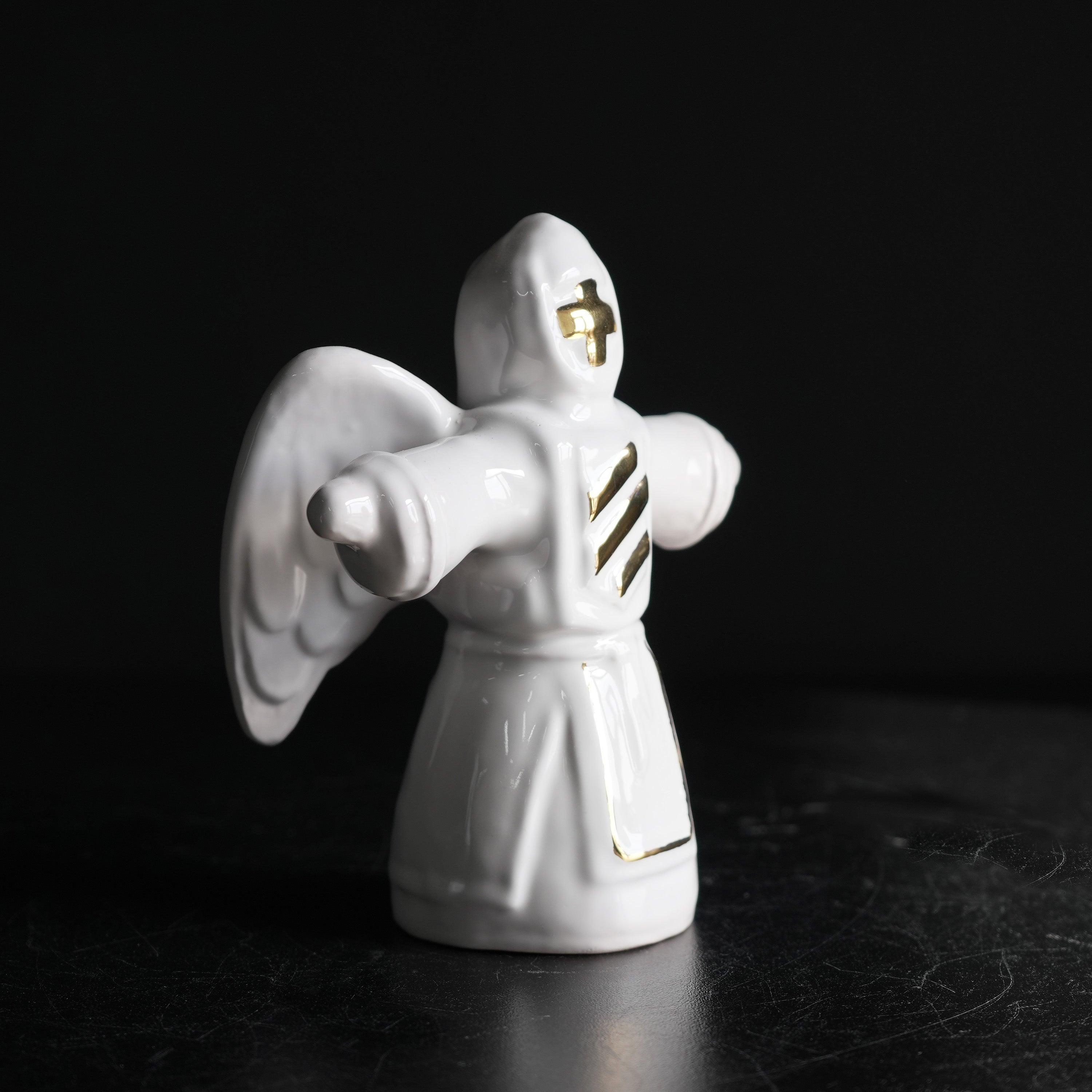 Ceramic Motanka Angel | Symbolic Ukrainian Ceramic Sculpture