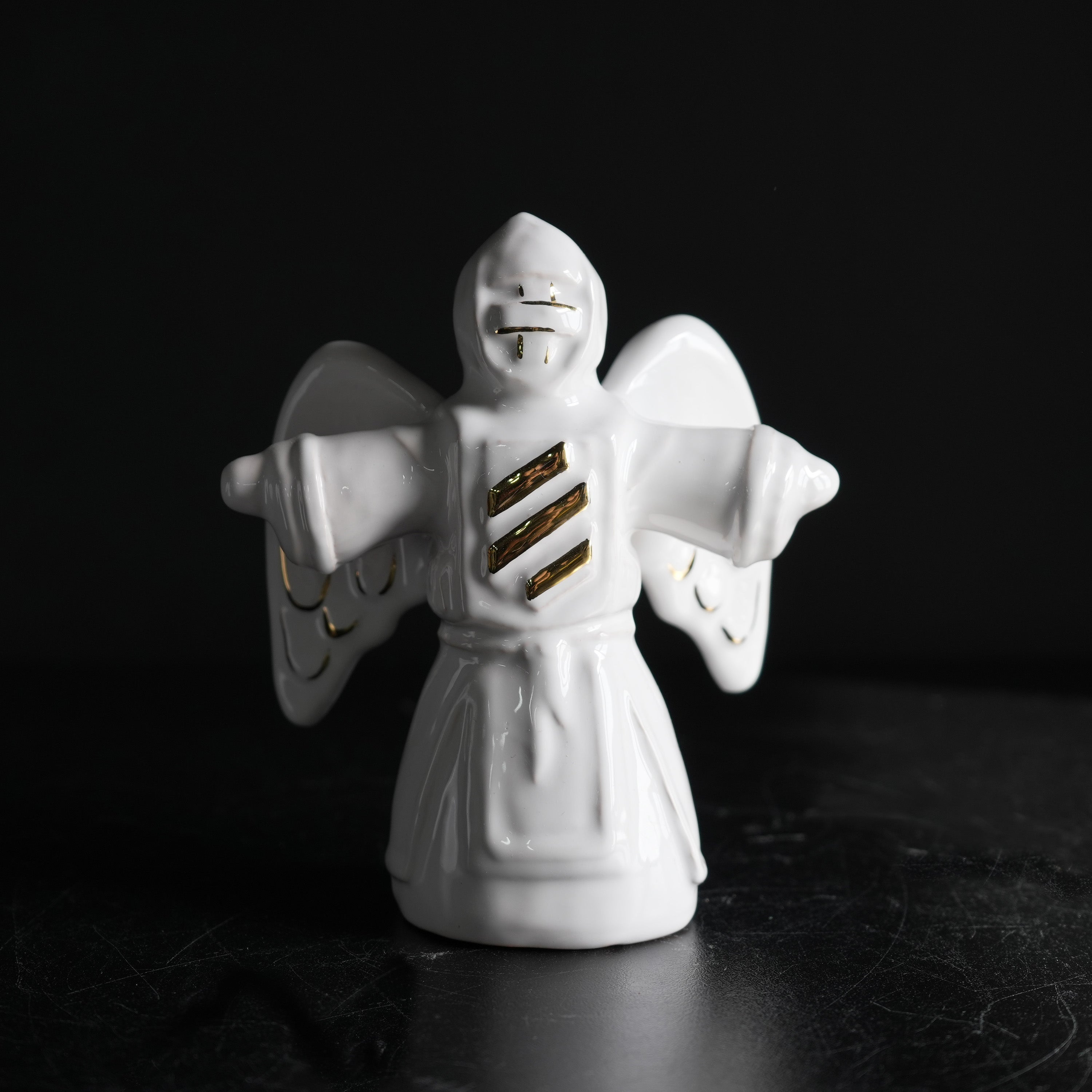 Ceramic Motanka Angel | Symbolic Ukrainian Ceramic Sculpture