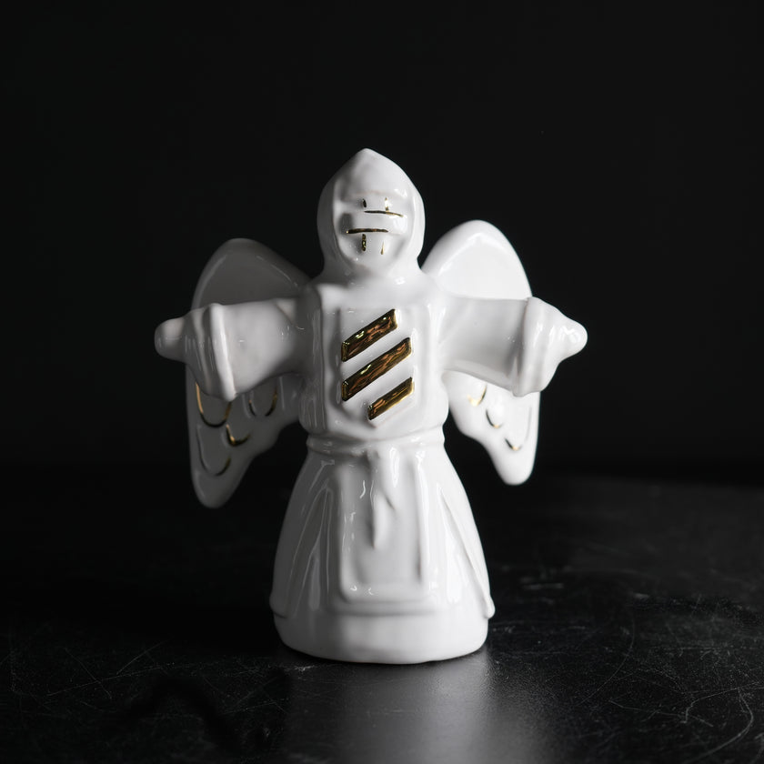Ceramic Motanka Angel | Symbolic Ukrainian Ceramic Sculpture