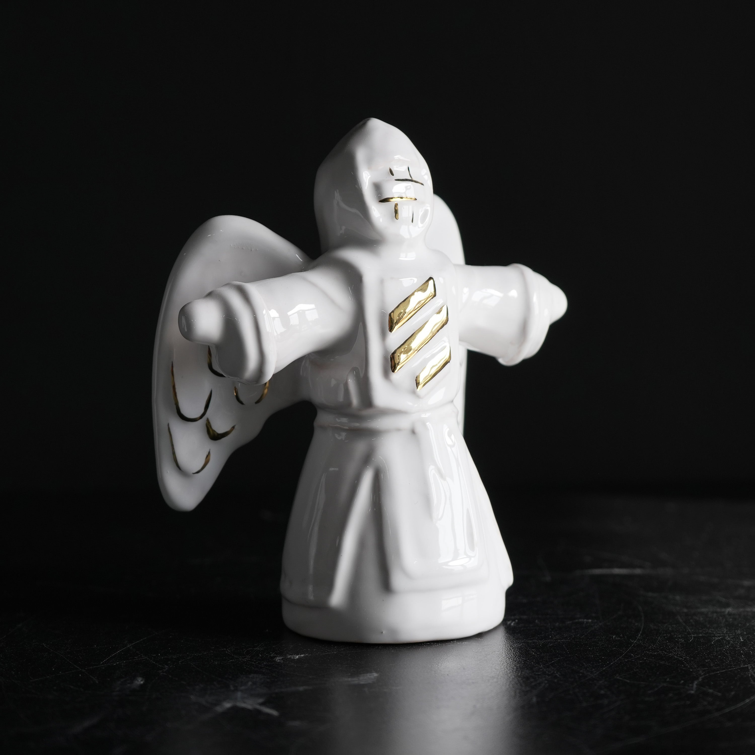 Ceramic Motanka Angel | Symbolic Ukrainian Ceramic Sculpture