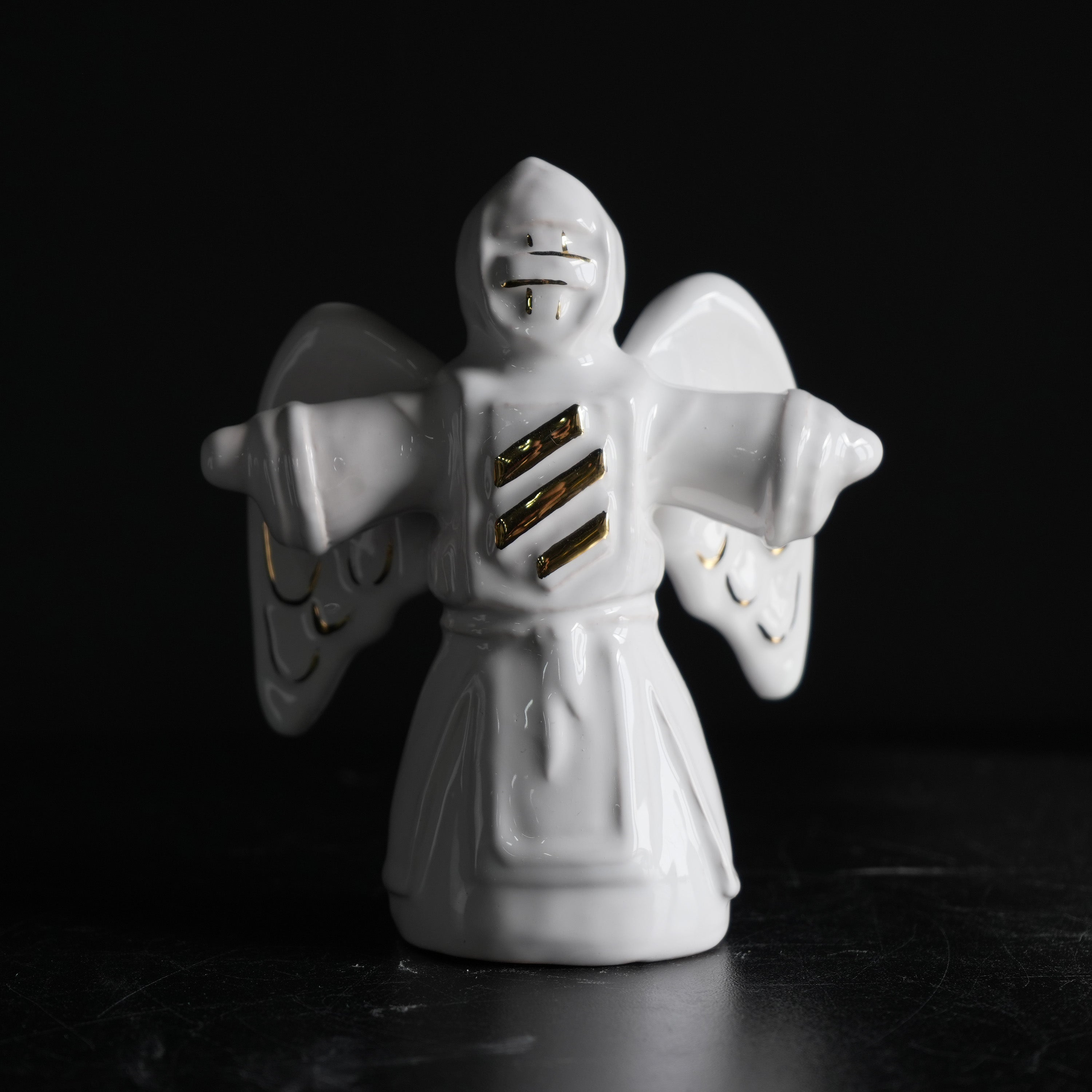 Ceramic Motanka Angel | Symbolic Ukrainian Ceramic Sculpture