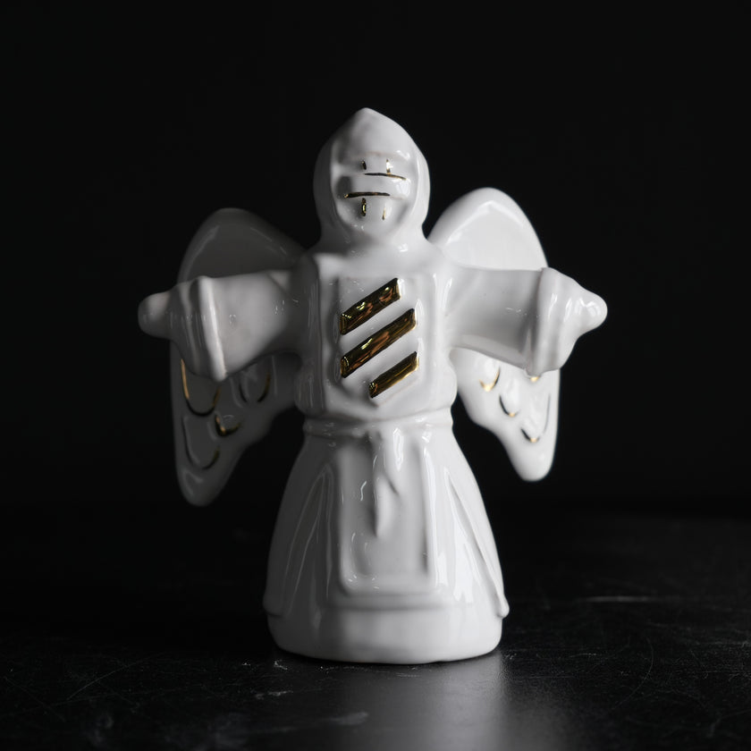 Ceramic Motanka Angel | Symbolic Ukrainian Ceramic Sculpture