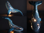 Handmade Ceramic Whale Lamp