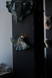 Manta Ray Ceramic Wall Lamp | Handmade Ocean-Inspired Ceramic Sconce